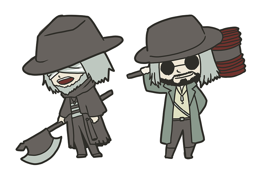 ヴィレッジはだいたいブラッドボーンだと思うw ブラムラのイラスト