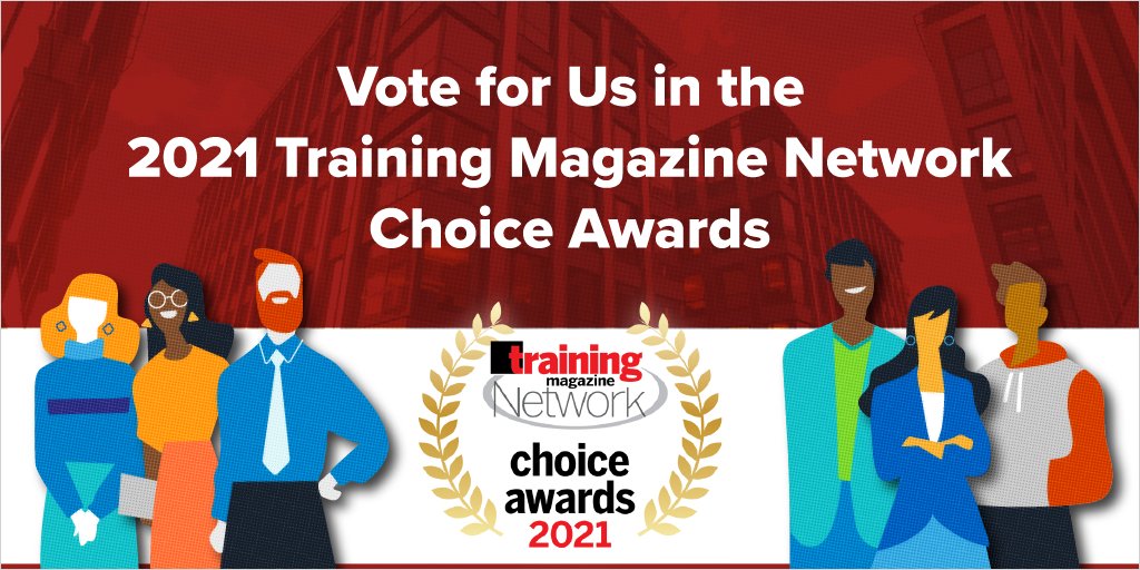Lectora's tweet image. Voting ends tomorrow! We're up for best authoring tool and we'd greatly appreciate your support! hubs.li/H0Q9Fyw0