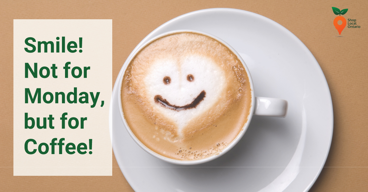ShopLocalONT's tweet image. I know it's Monday but.. ya we got nothing haha. Now we know what can make it better coffee and on top of that local coffee. Grab yourself some amazing coffee that delicious but also helps your local community it's a win-win. Shop now at ecs.page.link/4tHkR 

 #Monday #Coffee
