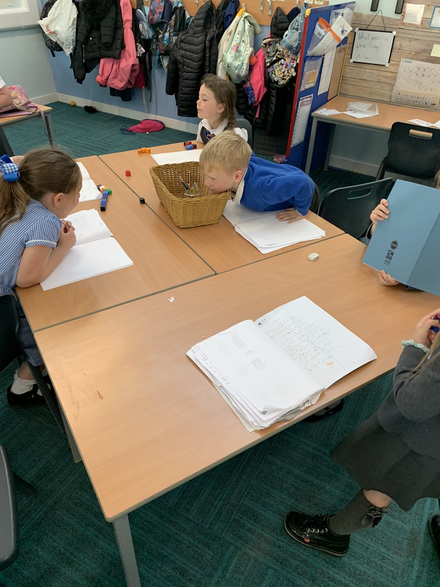 SidlawViewPS's tweet photo. #svp2 involved in cooperative feedback to tell each other how they used their strategy to find the answer. @DundeeLearning @DundeeNumeracy @Coop_Learn https://t.co/zFYcsk1ZDz