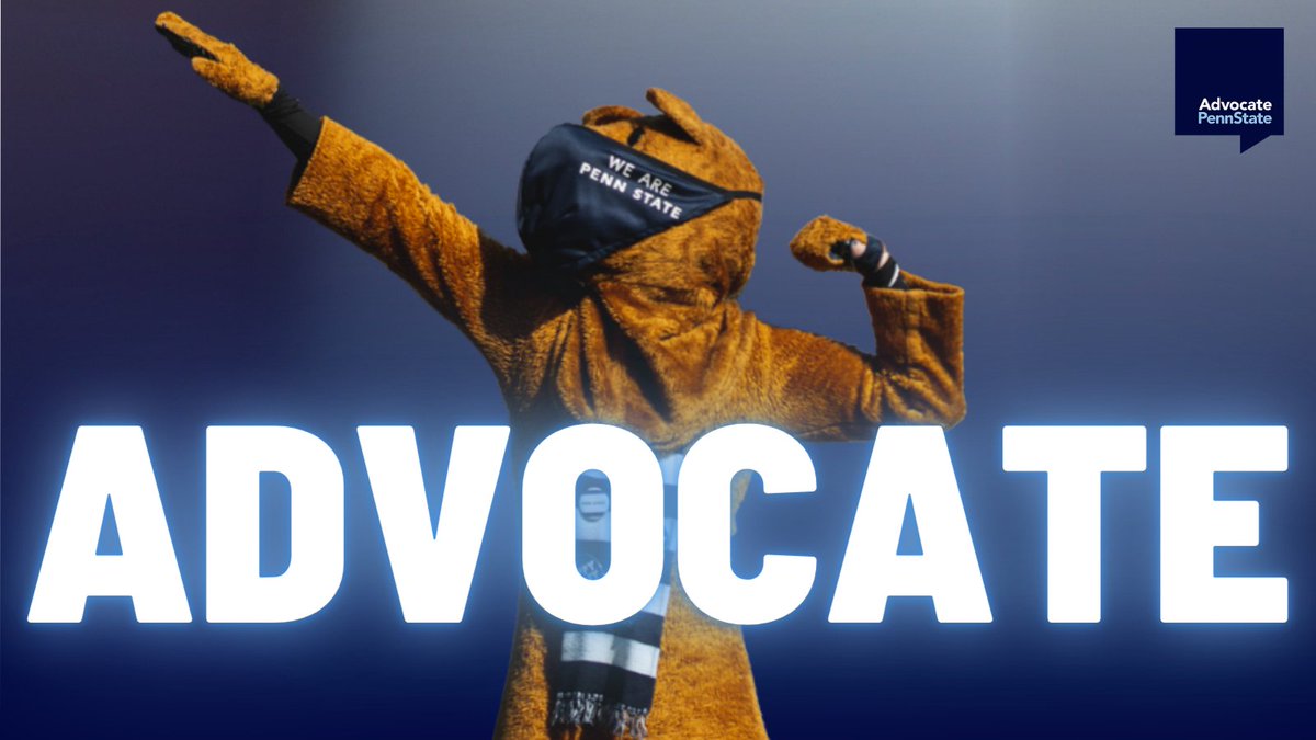 Advocate Penn State (@advocatestate) on Twitter photo What's happening at Advocate Penn State?
Support #DoublePell: p2a.co/pyh0gip
Support <a href="/InventPennState/">Invent Penn State</a>: p2a.co/ivzeylv
Support <a href="/agsciences/">Penn State College of Agricultural Sciences</a>: p2a.co/w19gdpp
Join us! What's happening at Advocate Penn State?
Support #DoublePell: p2a.co/pyh0gip
Support <a href="/InventPennState/">Invent Penn State</a>: p2a.co/ivzeylv
Support <a href="/agsciences/">Penn State College of Agricultural Sciences</a>: p2a.co/w19gdpp
Join us!