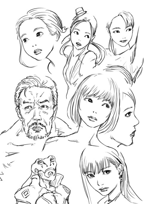 人描くトレーニング 