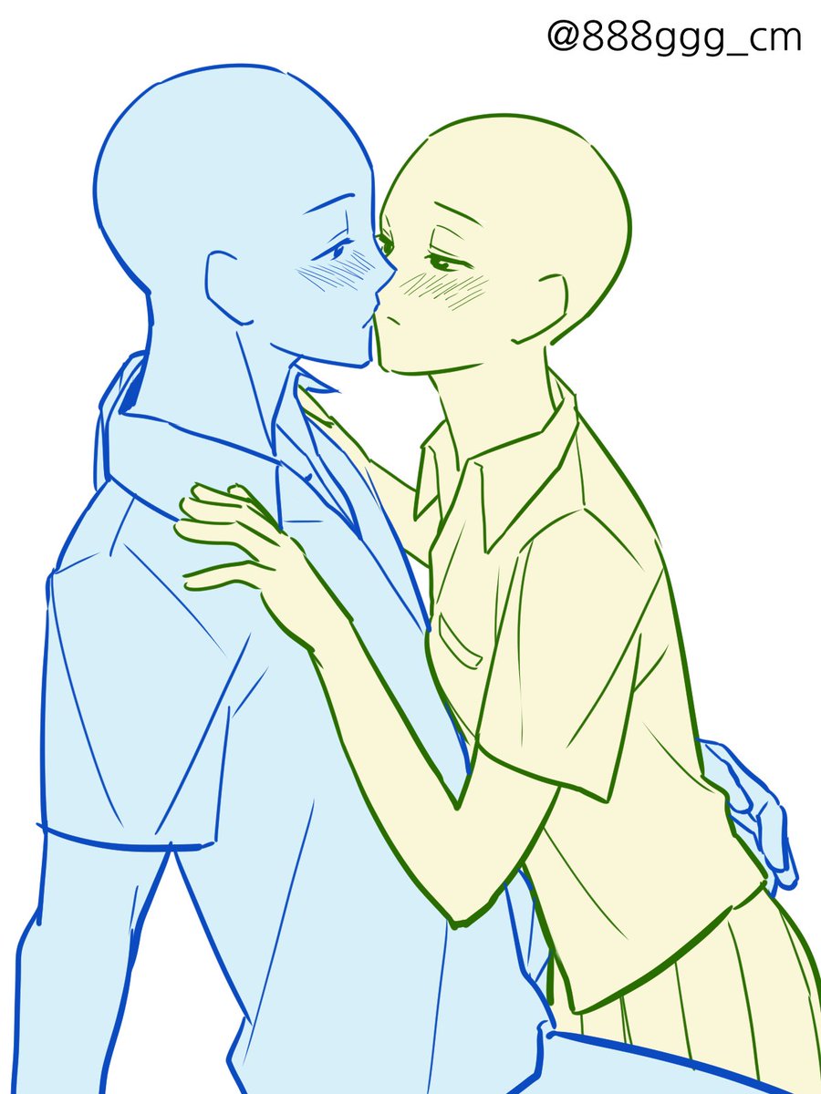 Anime Kiss Sketch by linkthepsyduck1726 on DeviantArt