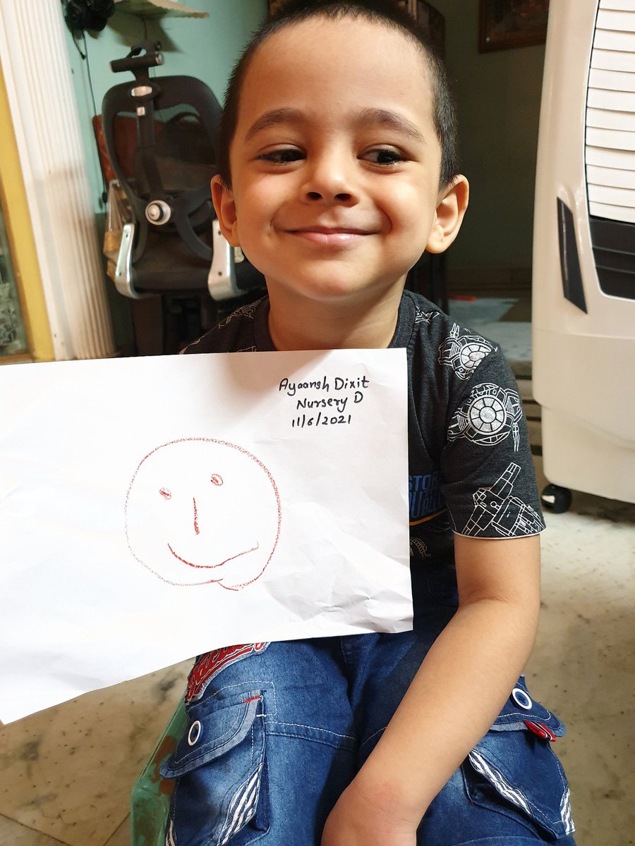 AyaanshD's tweet photo. Do I love to Paint?
Do I love to Draw? 🤔
Does my fish look like Nemo?? Comment Below...
#Firstactivity at school after summer vacations 😁
@ashokkp @y_sanjay @ShandilyaPooja @Hemab20 @PoojaTalwar11 @sdg4all @AhlconIntl https://t.co/auhpnjUnqt