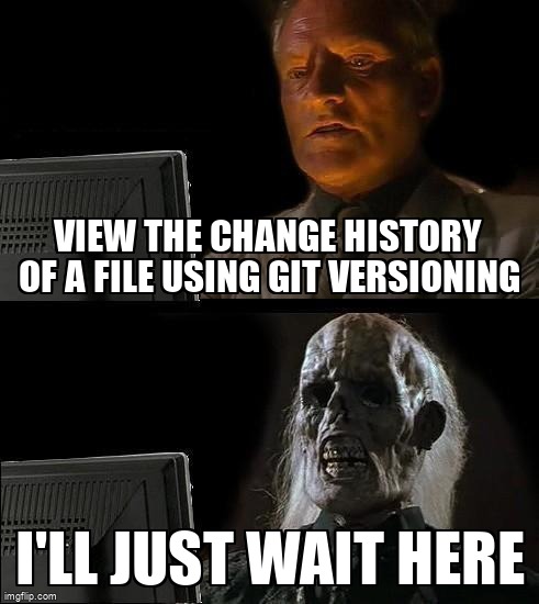 overflow_meme's tweet image. View the change history of a file using Git versioning stackoverflow.com/questions/2781… #git #gitlog