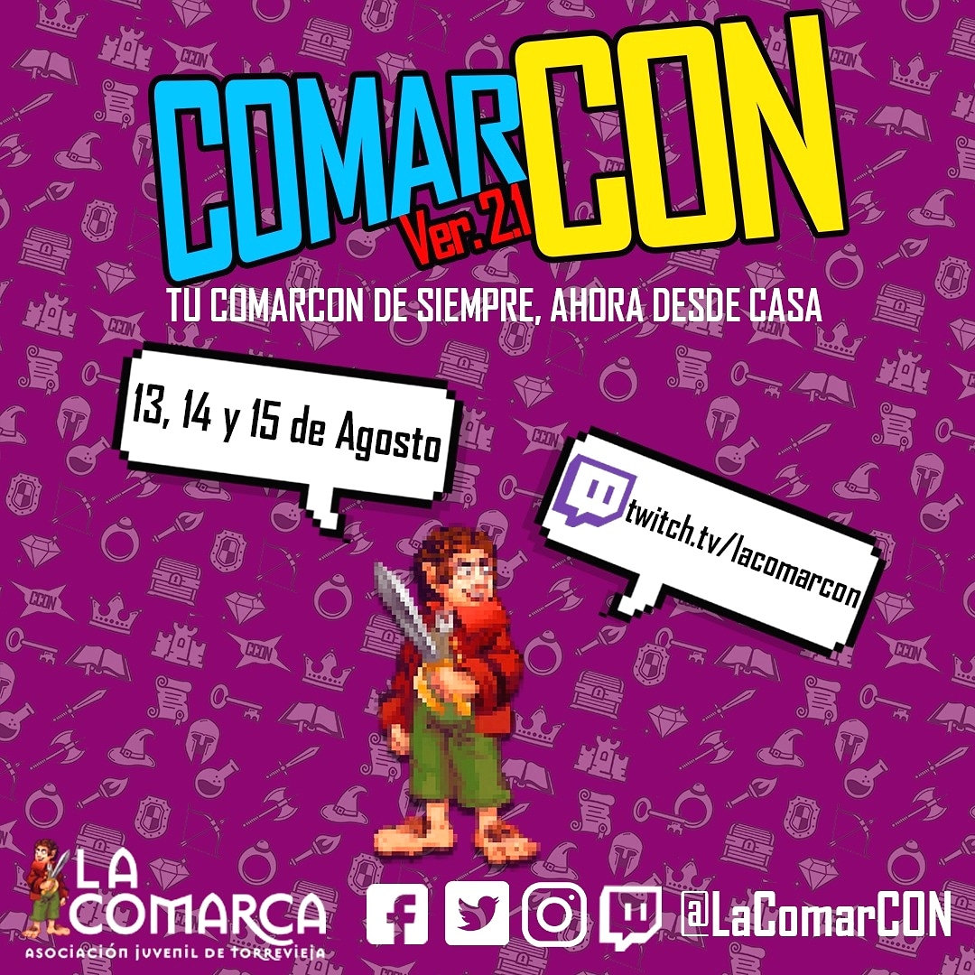 Un eventazo que no os podéis perder, reservad los dias 13, 14 y 15 de agosto! <a href="/lacomarcon/">La ComarCON</a>