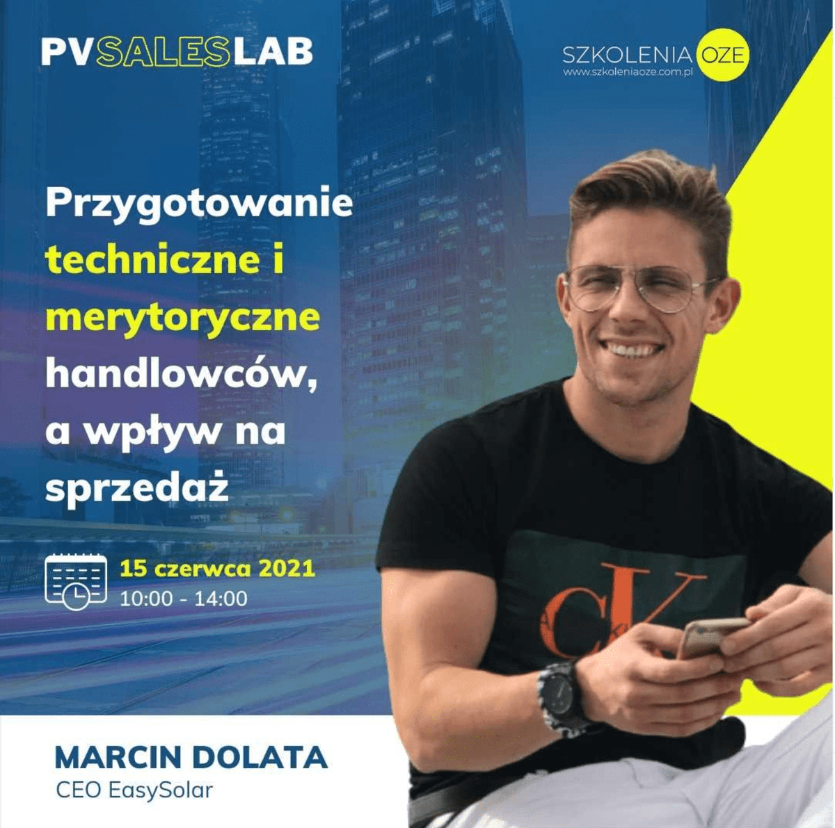 EasySolarPV's tweet photo. We invite you to one of the largest Polish conference on the sale of photovoltaics - PV SALES LAB | Akademia OZE + EasySolar!
📅 June 15, 2021 at 10:00!
SIGN UP FOR FREE [conference in Polish]
https://t.co/NiWGwzhiJE https://t.co/JZZZKAGljf