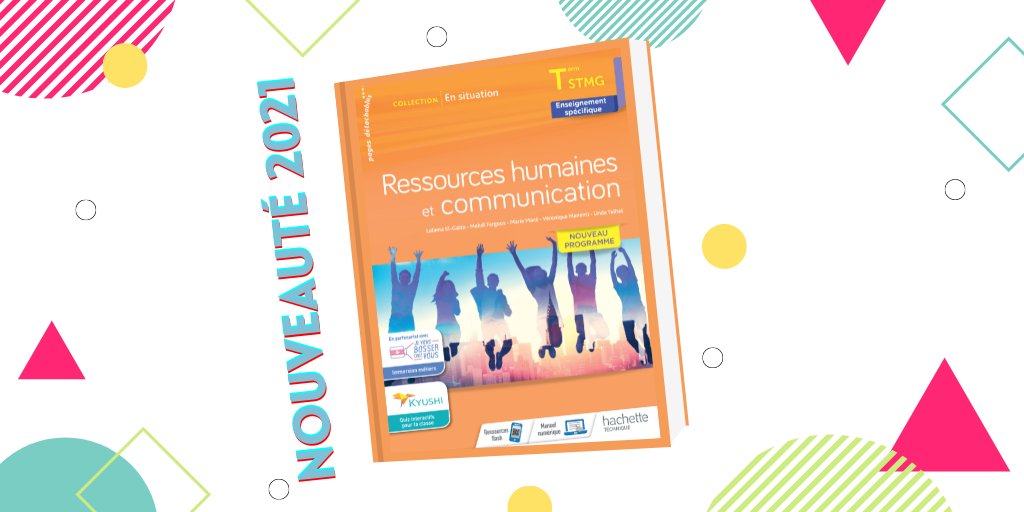 HachetteEduc's tweet image. #LycéeTechno

✨Nouveau ! Notre cahier de #RHC pour la Terminale #STMG !

🔎Un cahier pratique et riche en ressources : des vidéos, des quiz interactifs et un reportage de @Geryoutubeur chez @SixtFR pour découvrir le métier de DRH !

💡En savoir + : fal.cn/3g3Xv