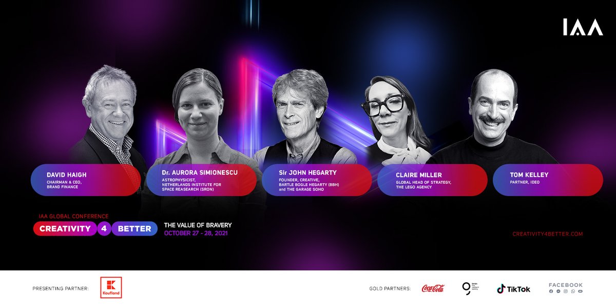 Ladies and gentlemen, we can’t wait to see you this fall, on the 27th &amp; 28th of October, in a hybrid format with the best content delivered from the best worldwide speakers! 
Get ready to be inspired &amp; be the first to book the front-row digital seat! 
#IAAGlobal