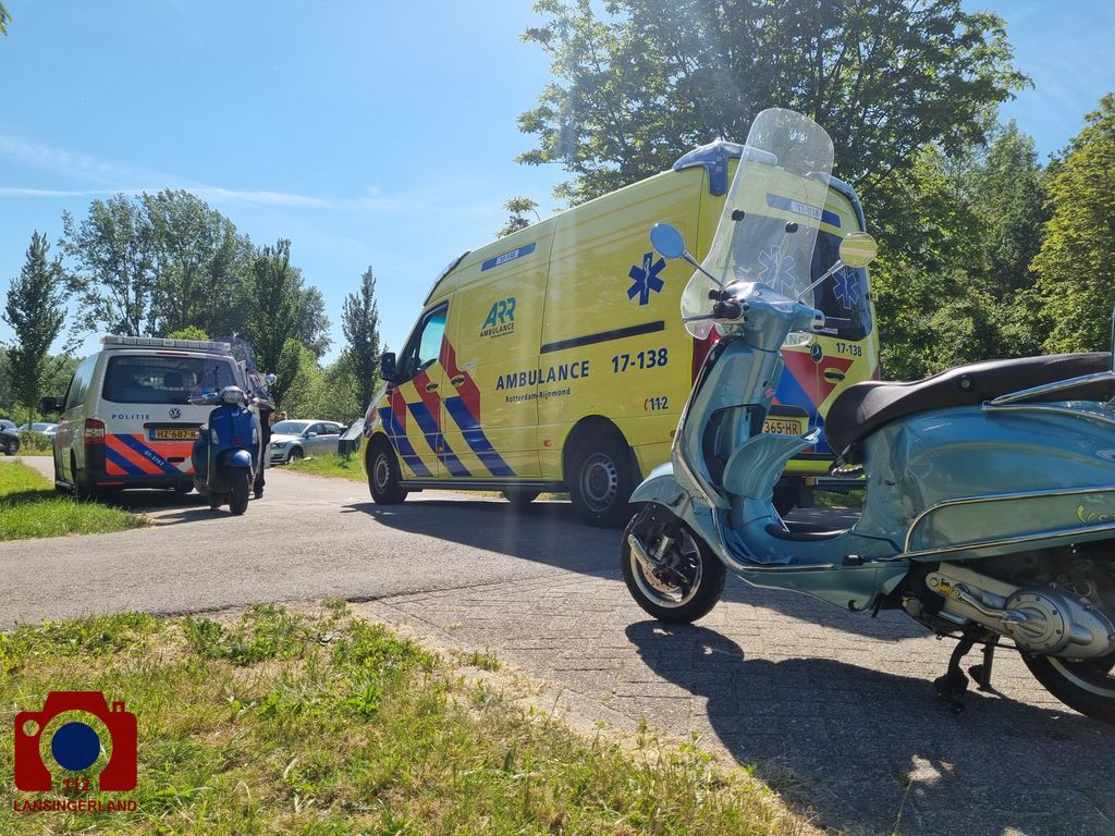 Melding aanrijding Bergsebosdreef Bergschenhoek