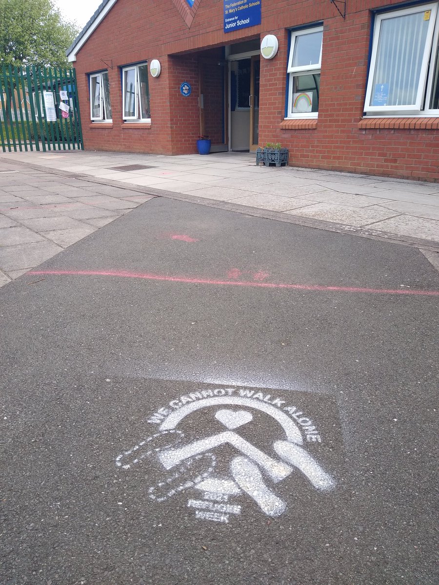 Ourwarmwelcome's tweet photo. We help Asylum seekers and refugees to find their feet in #StHelens We're putting footprints all over town to mark @RefugeeWeek. When you find them take a picture and tweet to show your support #WeCannotWalkAlone #StHelensTogether https://t.co/y8obsK2yBB