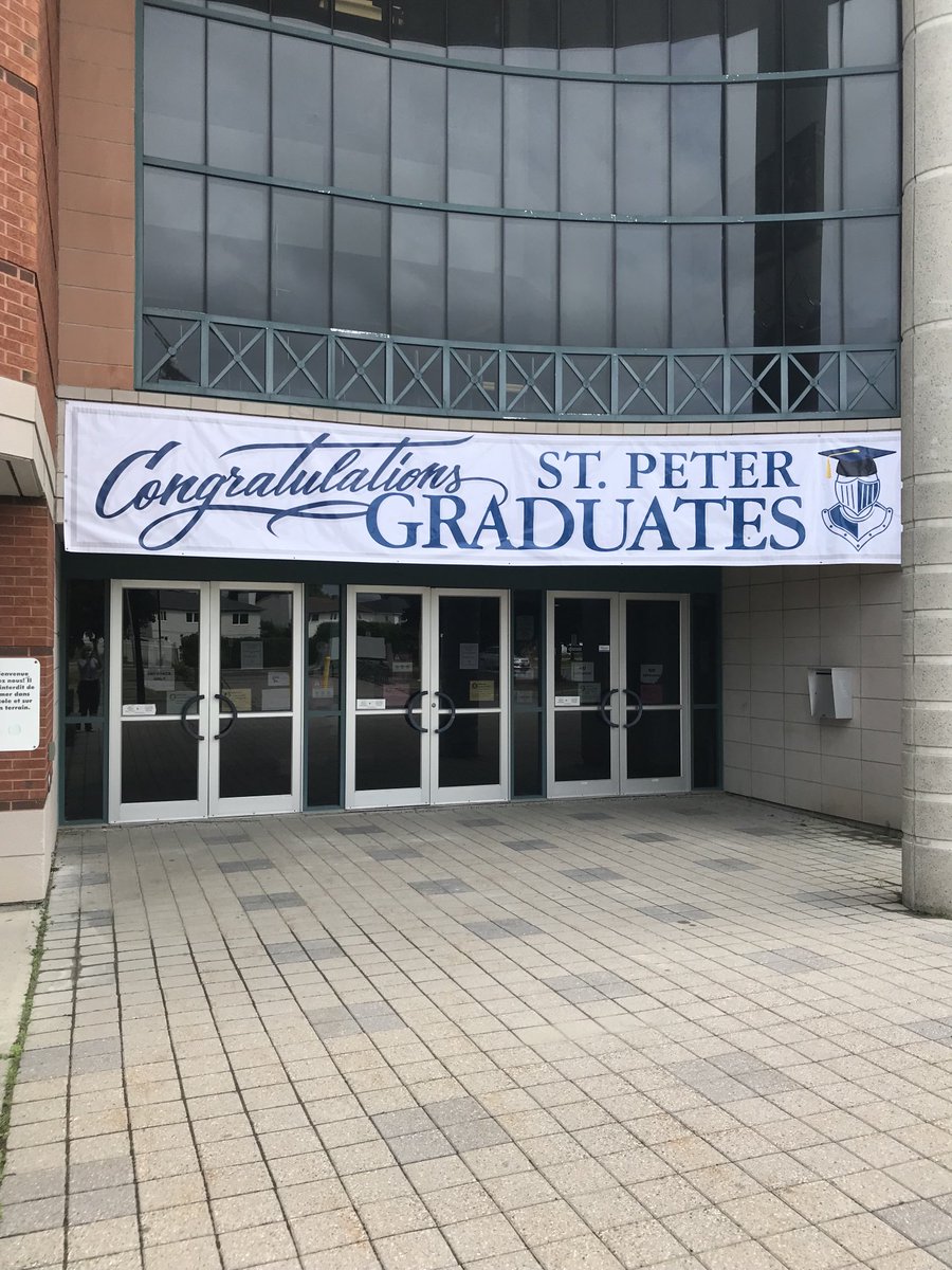 The sign is up and ready for our celebration for the Class of 2021 next week! We are looking forward to seeing our graduates on June 24th! #Classof2021 #ocsb