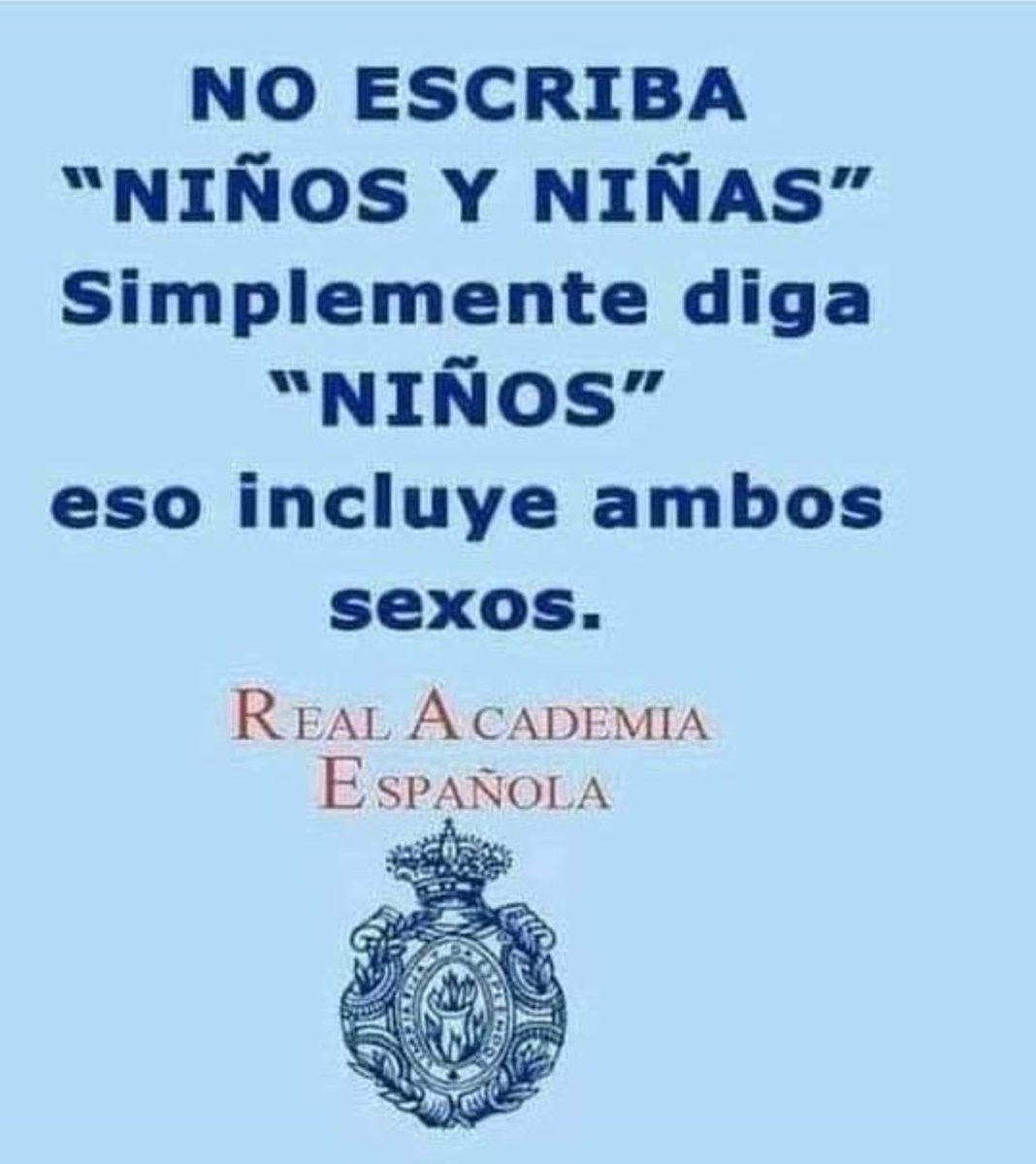 SairaRey's tweet photo. Por favor, nada más fastidioso y desesperante que ese lenguaje incluyente. https://t.co/9ilUXER0R4