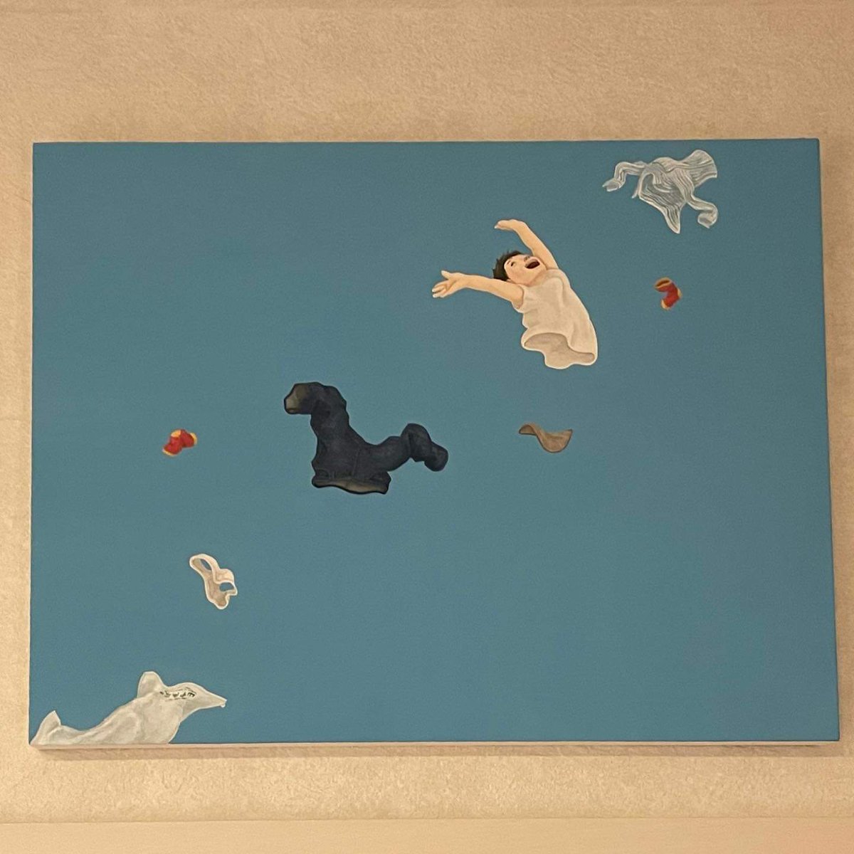 Cachette13's tweet photo. 松浦知子さんの世界点(展)、明日より開催です🎵

彼女の視点に興味があるため、世界展ではなく、あえて世界点と書きますが、感受性や創造性が強い作品だと思いますので、是非とも拝見しにお越しください
#心療カフェ
#Cachette
#作品
#絵画
#アート
#個展
#絵 https://t.co/KJlLCYCRb3