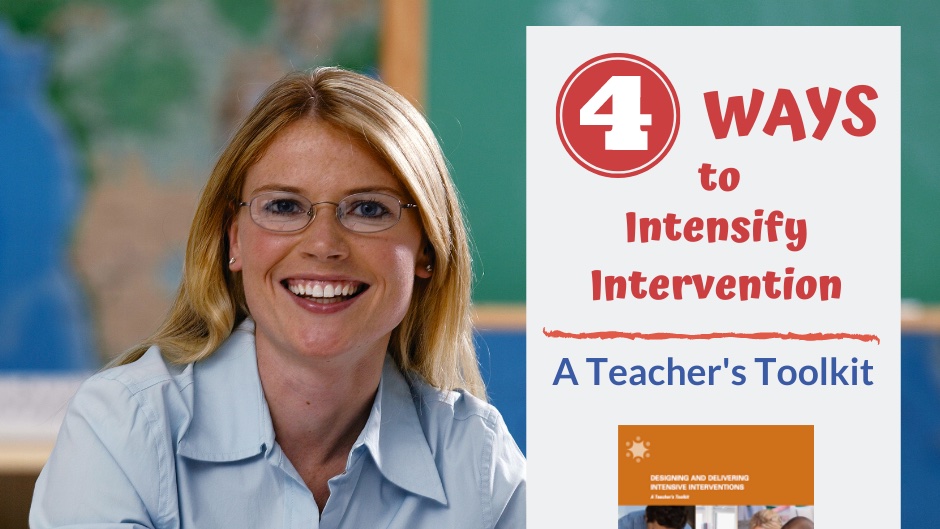 In this Teacher’s Corner, we highlight what the research says about how to intensify interventions and share a “teacher’s toolkit” that helps educators design and deliver effective interventions.  tinyurl.com/4mhpadn9