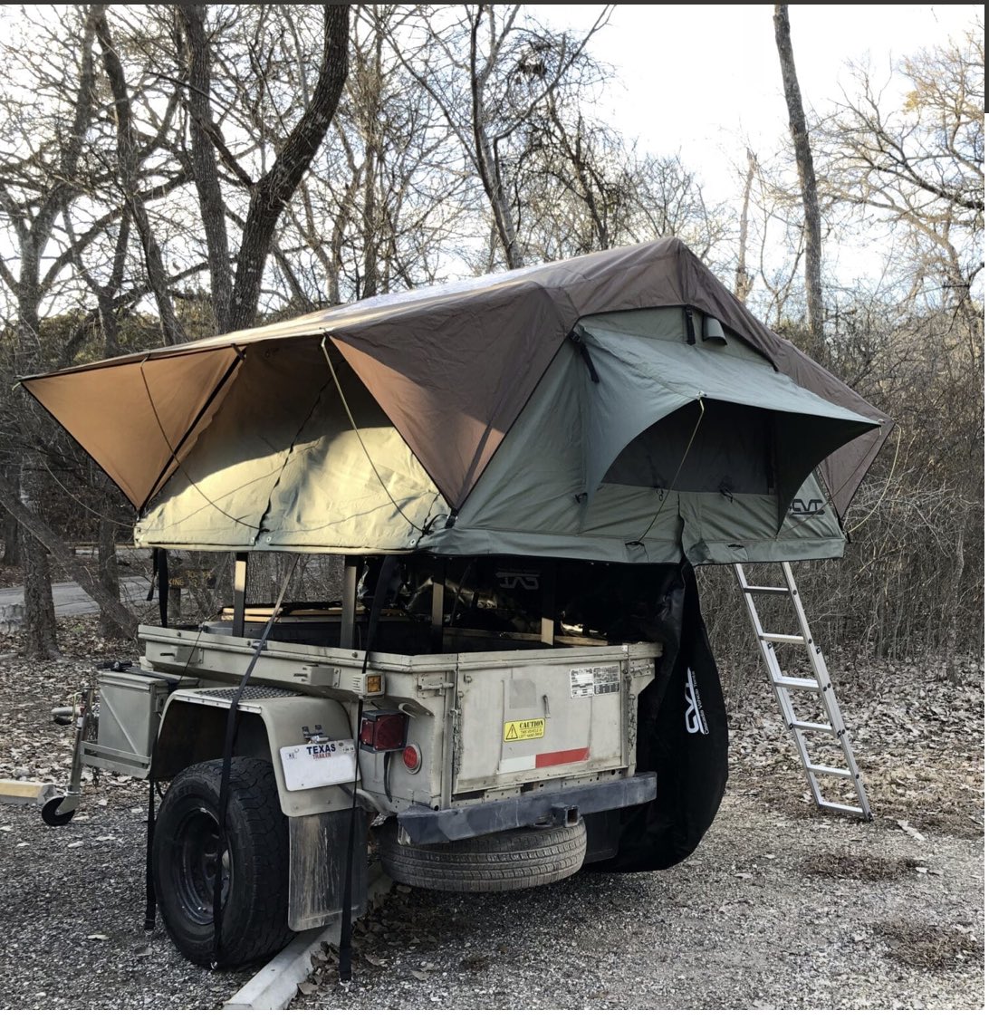 OPrepared's tweet image. Bugout trailer. What do you think? Is it a good add or a waste of money? #OzarksPrepared #Prepper #Shtf #Prepper #Bushcraft #Survival #FoodStorage #BugOutBag #GetHomeBag #Nature #Adventure #DIY #prepperfoodstorage #foodstorage #bugouttrailer