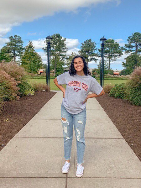 IBatSmith's tweet photo. Celebrating IB senior Josefina S. who will be attending @virginia_tech to major in  Humanities for Public Service and minor in Spanish. Go, Jo!!  🎉🎓 @OscarSmithHigh #pOSsIBilities https://t.co/BNGotaUa5P