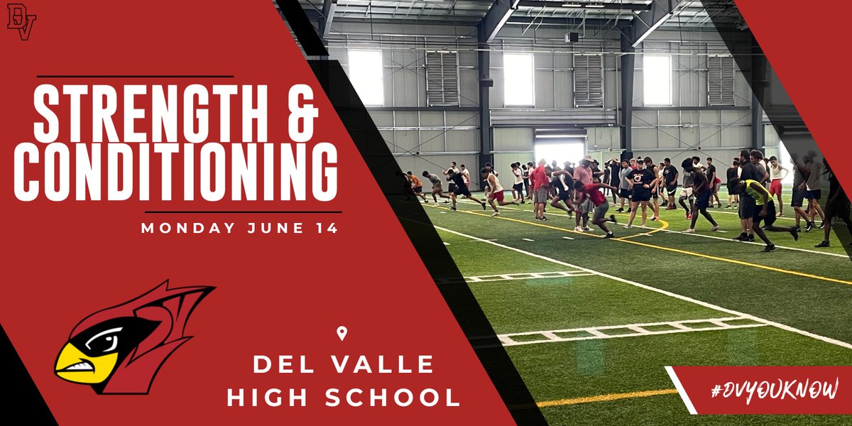 🔥HEAT ADVISORY 🔥
No problem for the DVHS Strength &amp; Conditioning Program❗️😤💪 State of the Art Indoor Facility✔️
#DVYOUKNOW #1Heartbeak #TheFlockIsHOT