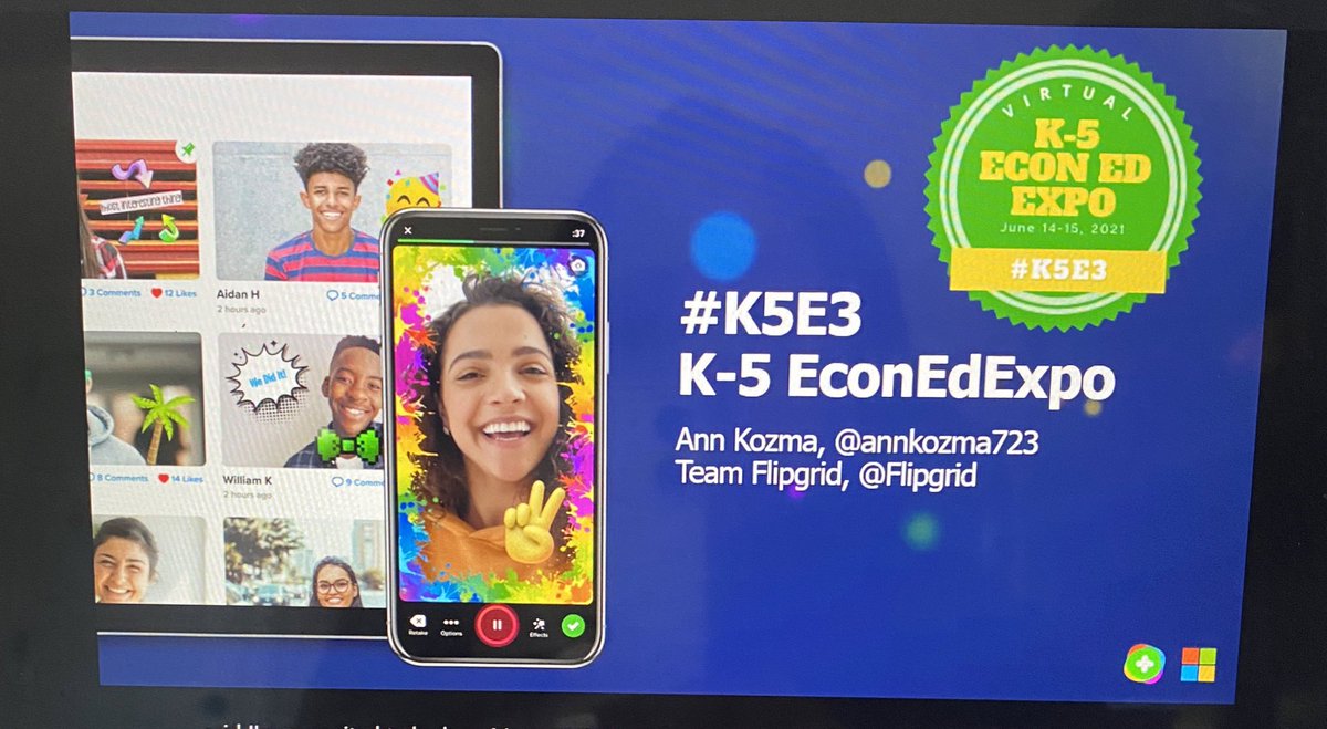 mrsj_cohen's tweet image. Just when I thought I knew all there was to know about @Flipgrid 🤯Thank you @annkozma723 for sharing more Flipgrid features that I can add to my toolbox! Amazing session! 🎉Can’t wait to share these with my kids next year! #K5E3 @Georgiaecon @GaDOE_SS @GaDOE_SS @SocialSt_HCS