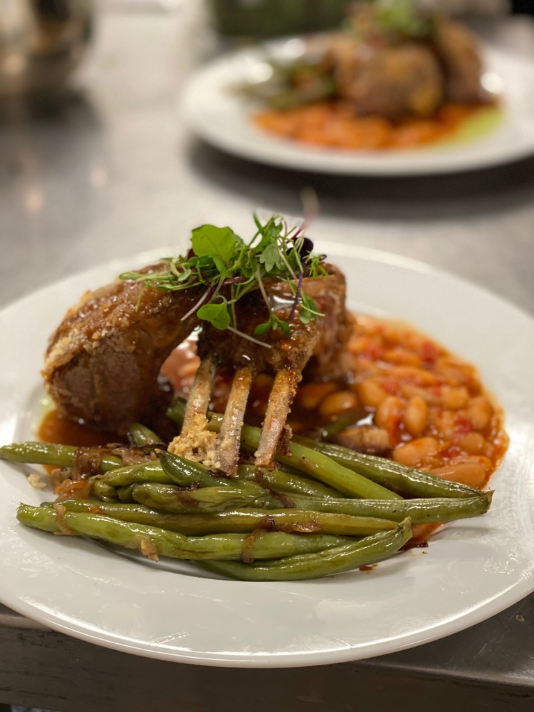 Served: Parmesan Panko crusted Lamb!
.

#rosendalevents #catering #caterer #atlantacatering #atlantacaterer #weddingcatering #weddingcaterer #eventcatering #eventcaterer #corporatecatering