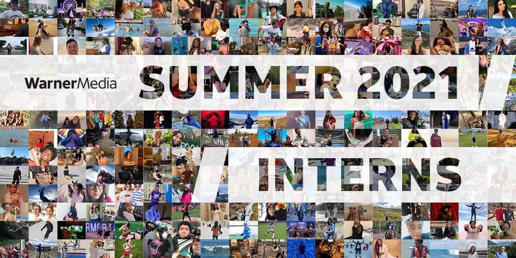 Now playing everywhere: <a href="/WarnerMedia/">WarnerMedia</a>'s Summer 2021 Interns. We can't wait to see all the great things they'll accomplish this summer!
