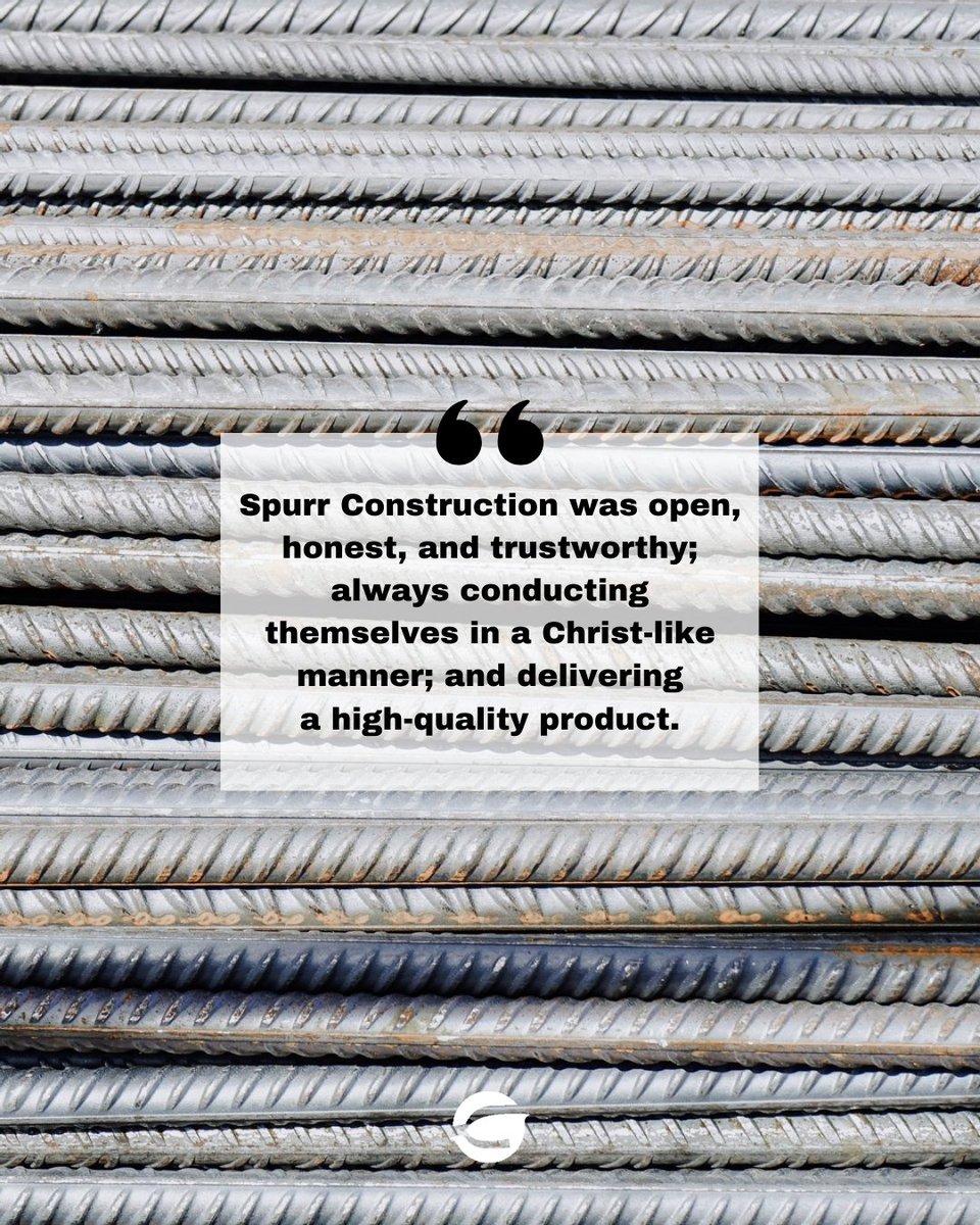 spurrconstruct's tweet photo. "...Spurr managed contractors and subcontractors effectively throughout the project looking after the interests of the church for quality of work, cost of construction, and meeting schedule milestones..."
-Steve French, Church At Sahuaro Ranch⁠

#spurrconstruction #phoenix https://t.co/S1wsC8KTM0