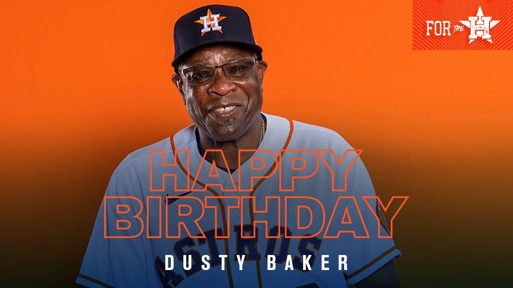 We want to wish Dusty Baker a Happy Birthday!  