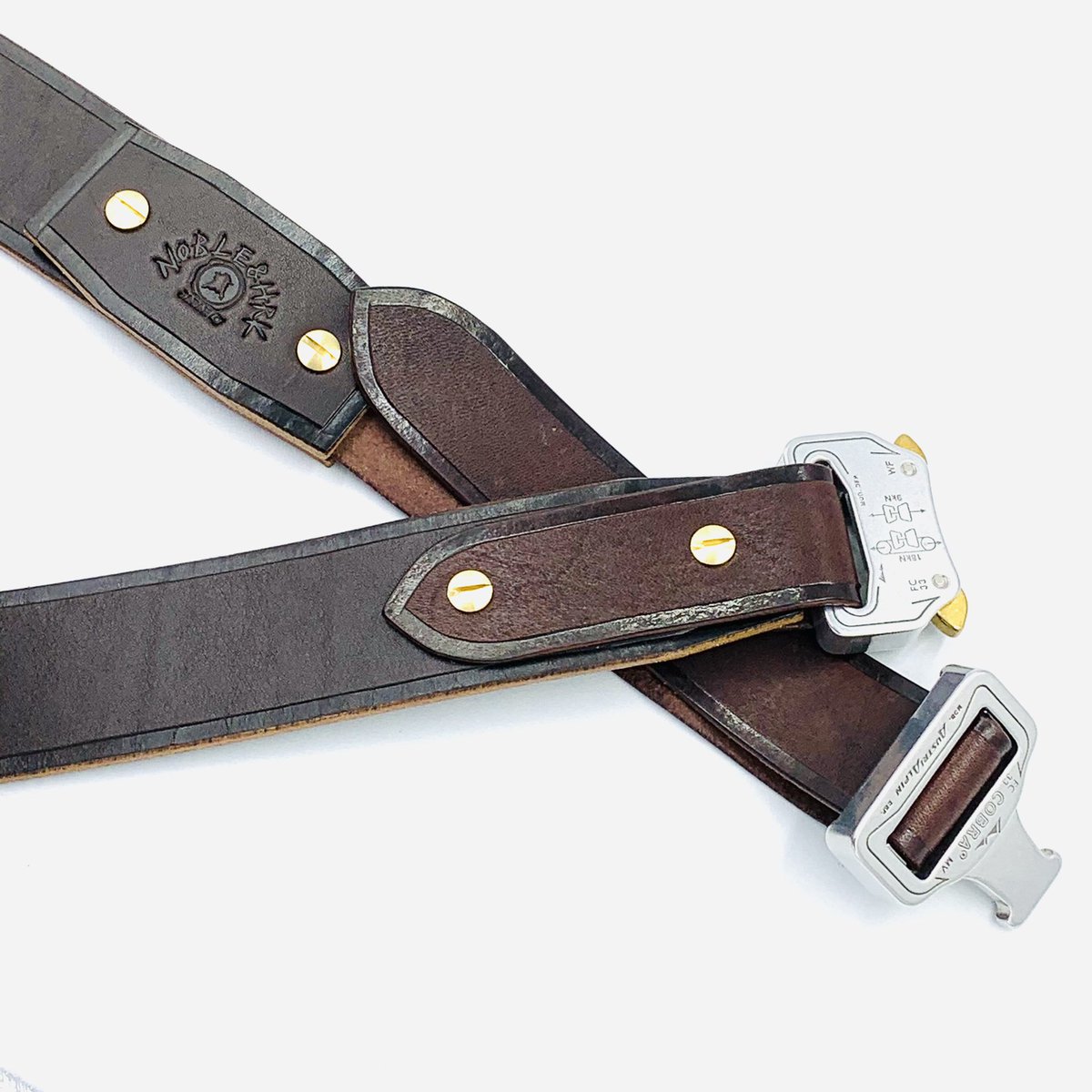 ◇レザーベルト(オーダー) ◇タンニン舐めし特厚バット使用 ◇コブラ