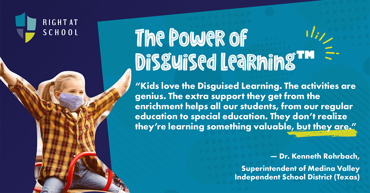 RightAtSchool's tweet photo. Right At School kids enjoy over 180 new #DisguisedLearning activities every year - keeping the fun fresh from grade to grade!
Learn more about how you can bring Right At School to your #school or #district today! https://t.co/s9CkeFoOgu
#schooldistricts #AfterSchool #learning https://t.co/9wb8oSoFPQ