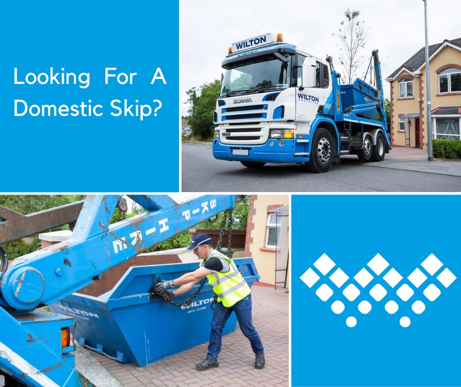Are you renovating, redecorating or having a clearout? Here at Wilton Recycling we have a range of domestic skips to choose from!
Contact us today!
Phone - 049 437 4825
Website - wilton-recycling.ie

#WiltonWasteRecycling #WasteManagement #DomesticSkipHire #SkipHire #Skips
