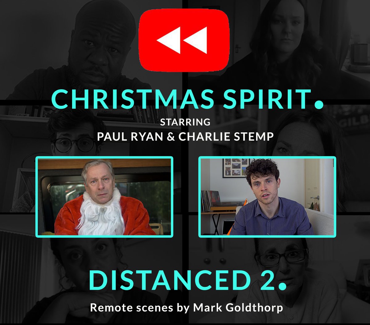 Distanced (@distancedscenes) on Twitter photo REWIND WEEK โฎ
Click here to watch ๐ youtu.be/bZiuU8LkpjU
Weโre throwing it back and re-watching the whole of D2! ๐
CHRISTMAS SPIRIT.
Starring
Paul Ryan <a href="/Improveonyou/">Paul Ryan</a> & <a href="/Charlie_Stemp/">Charlie Stemp</a>
Written & Directed by <a href="/MarkGoldthorp/">Mark Goldthorp</a>
Filmed and Edited by <a href="/bigalbourne/">Al Bourne</a> REWIND WEEK โฎ
Click here to watch ๐ youtu.be/bZiuU8LkpjU
Weโre throwing it back and re-watching the whole of D2! ๐
CHRISTMAS SPIRIT.
Starring
Paul Ryan <a href="/Improveonyou/">Paul Ryan</a> & <a href="/Charlie_Stemp/">Charlie Stemp</a>
Written & Directed by <a href="/MarkGoldthorp/">Mark Goldthorp</a>
Filmed and Edited by <a href="/bigalbourne/">Al Bourne</a>