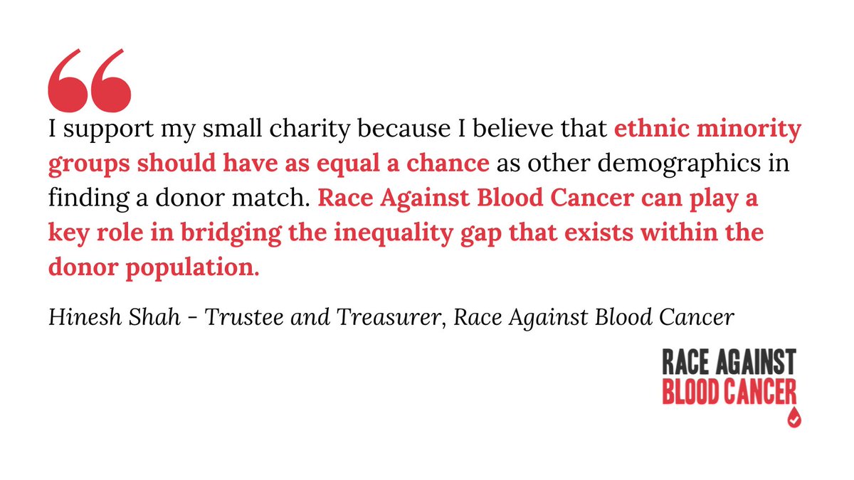 ❤️ This Small Charities Week, our newest Trustee and Treasurer, Hinesh, shares why he loves his small charity, Race Against Blood Cancer. #SmallCharityWeek #ILoveSmallCharities buff.ly/3cbcuzm