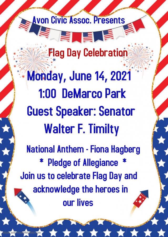 WalterFTimilty's tweet photo. Thank you to the Avon Civic Association for organizing and hosting a wonderful #FlagDay ceremony today in the @townofavonma.🇺🇸
Great to see friends from the Amvets Post 2001, the VFW Post 8892, State Rep. Bill Galvin, and Select Board Chair Steve Rose.
#AvonMA
#FlagDay https://t.co/rf0lqqO2sq