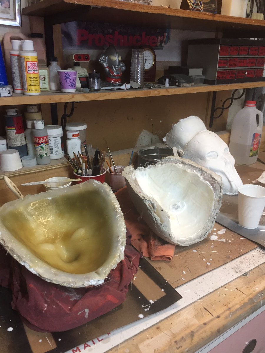 SicSexSix's tweet photo. One hockey mask, two for #KillJournal & a whole lot of sweat. Not bad for a day. https://t.co/YPdL9taJpk