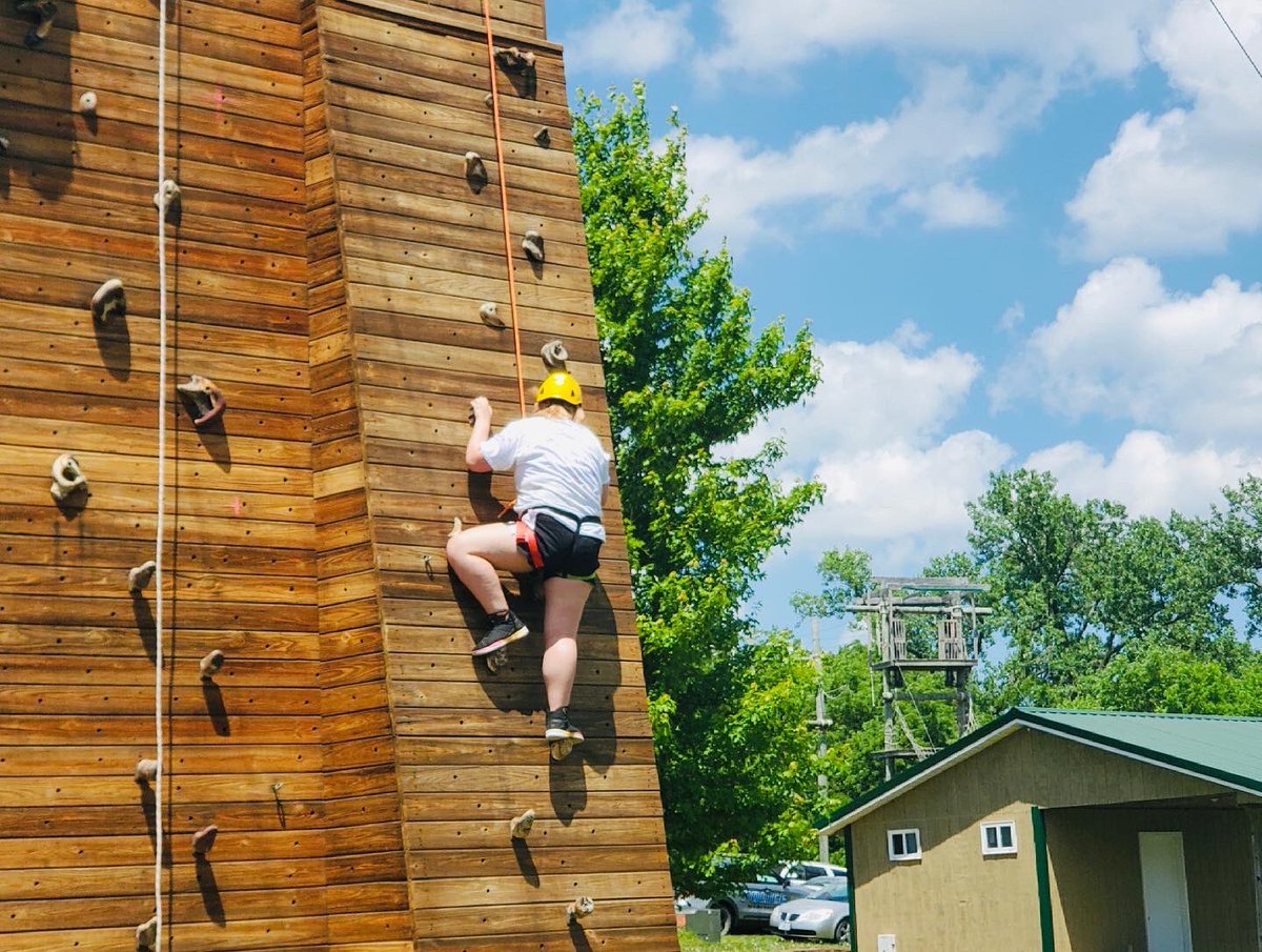 NWCampusRec's tweet photo. The first of many Upward Bound groups at #MOERA. Thanks for coming!
#TDC #CarolinaWall #AlpineTower https://t.co/7UYhI9KH0I