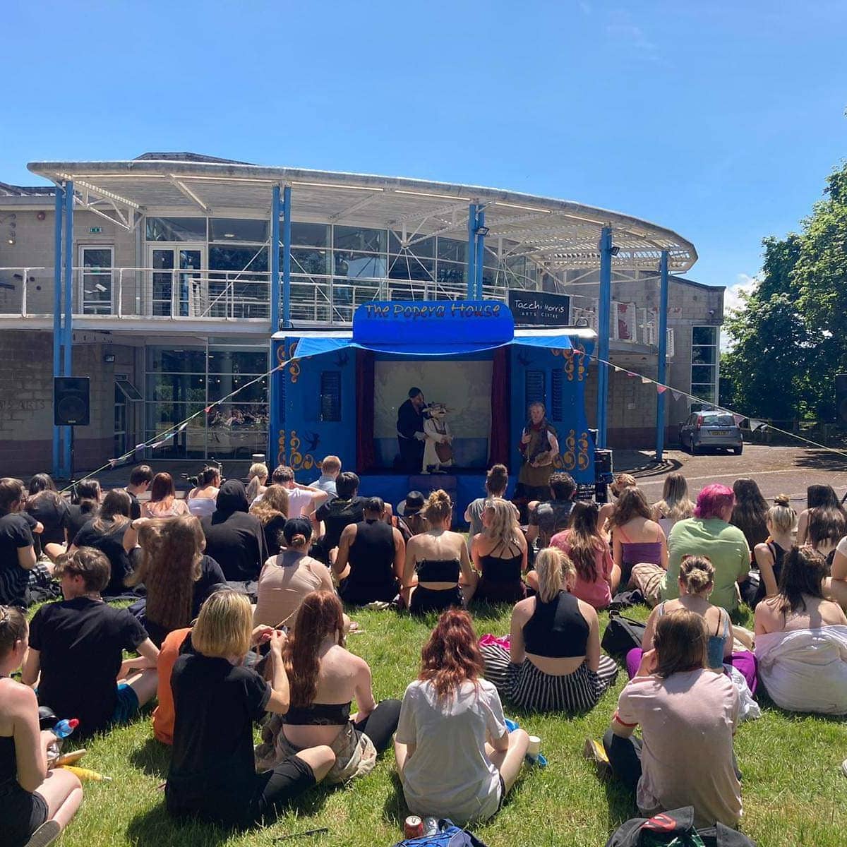 The SPACE Somerset (@spacesomerset) on Twitter photo Brilliant experience in the sun today watching The Reduced Ring Cycle from the Popera House by <a href="/PoperaThe/">ThePoperaHouse</a> Puppetry, comedy, music, opera and dramaaaaa! Brilliant experience in the sun today watching The Reduced Ring Cycle from the Popera House by <a href="/PoperaThe/">ThePoperaHouse</a> Puppetry, comedy, music, opera and dramaaaaa!