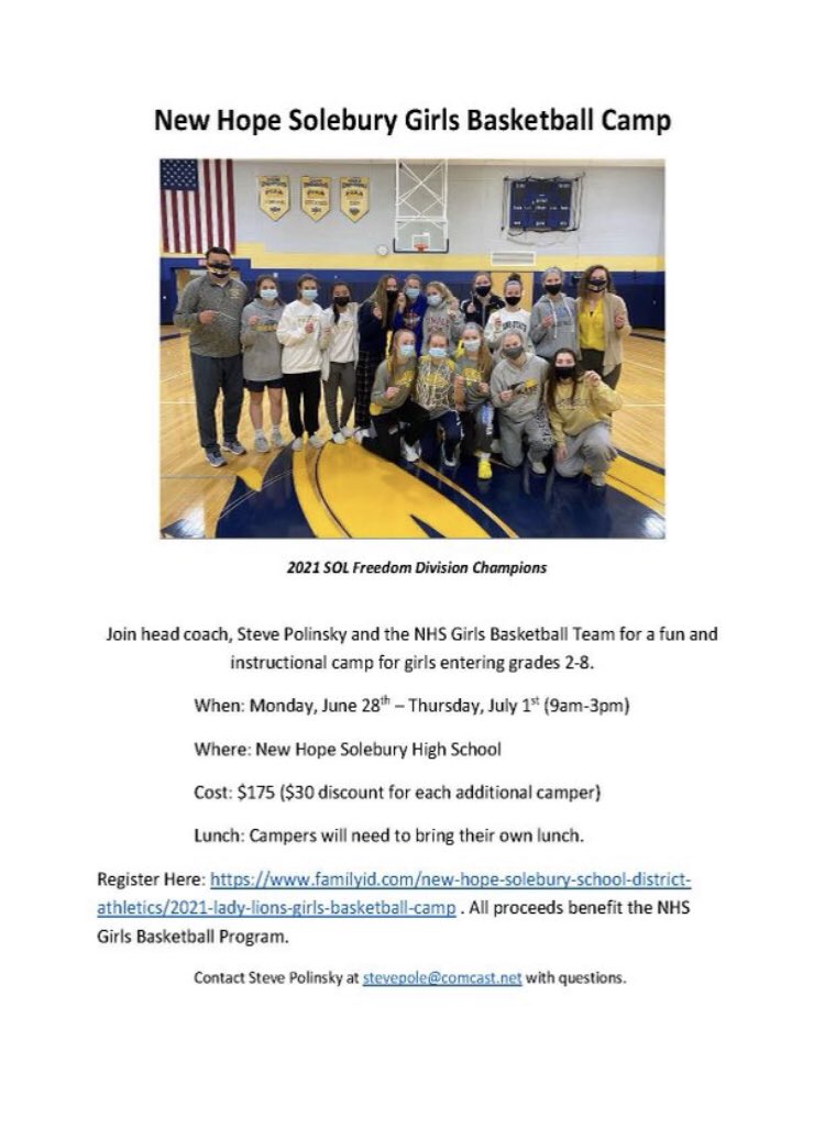 Register today for the Lady Lions Basketball Camp from 6/28-7/1. familyid.com/programs/2021-…