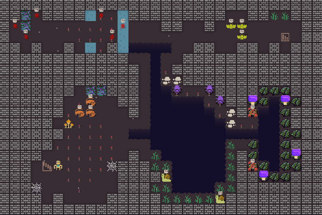 hellocharlien's tweet photo. Added chasms to Twilight Dungeon's level generation. Really makes the levels feel flavorful!

https://t.co/MBn9Lb25yt

#roguelike #unity3d #indiegame https://t.co/IgNIfPWFUc