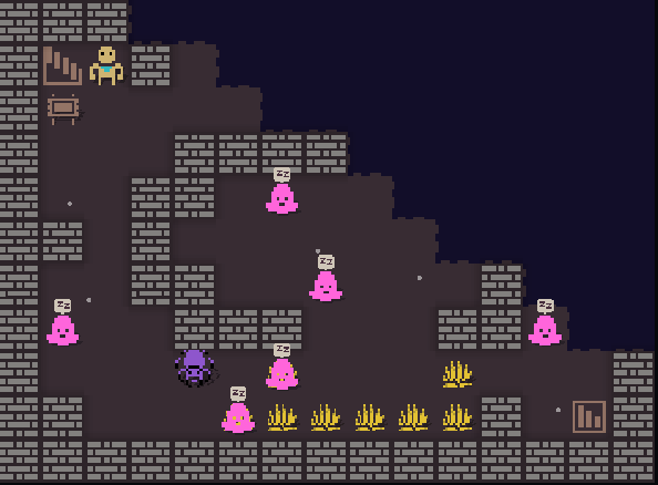 hellocharlien's tweet photo. Added chasms to Twilight Dungeon's level generation. Really makes the levels feel flavorful!

https://t.co/MBn9Lb25yt

#roguelike #unity3d #indiegame https://t.co/IgNIfPWFUc