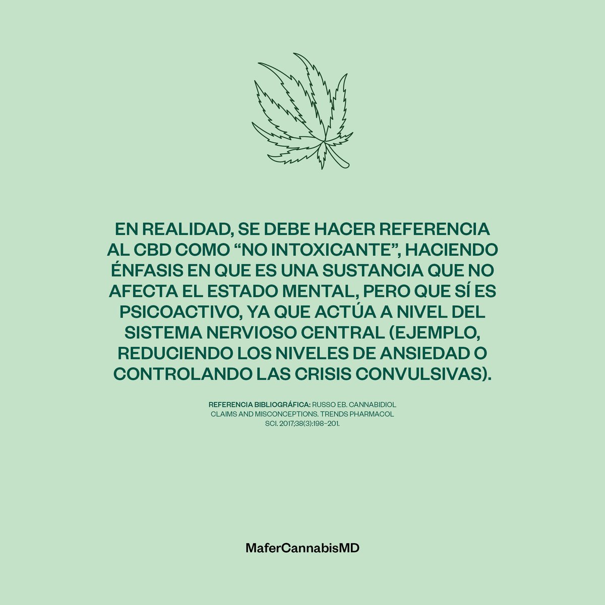 drmaferarboleda's tweet image. Es muy común escuchar que el THC es psicoactivo y el CBD es no-psicoactivo. Pero, ¿es esto preciso? 👍

#MaferCannabisMD #CannabisMedicinal #CBDMisconceptions