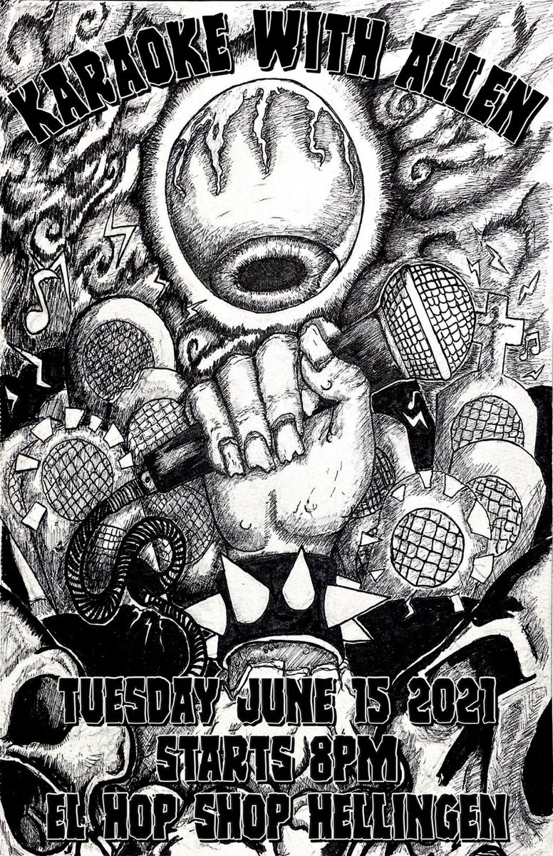 TOMORROW the RETURN of KARAOKE with ALLEN with DRAFT TOWER SPECIALS going ALL NIGHT come SING your HEART OUT at HOP SHOP !