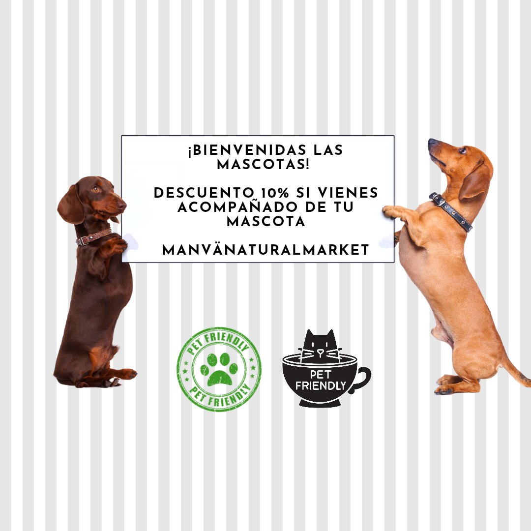 manvafoods's tweet photo. Son sensibles e inteligentes, divertidos y leales...💖 Nuestros compañeros perfectos nunca tienen menos de cuatro patas...🐶🐭🐰🐱 Recibe un descuento del 10% de tu compra si vienes acompañado de tu mascota >>>  \●/ 🐾 #12Jun #nature #organic #Coffee #tea https://t.co/4jhSch8Eo2 https://t.co/76GvzhrIoI