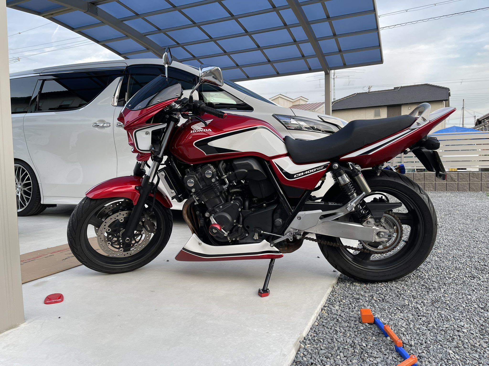 CB400SF (NC31) アンダーカウル 新品