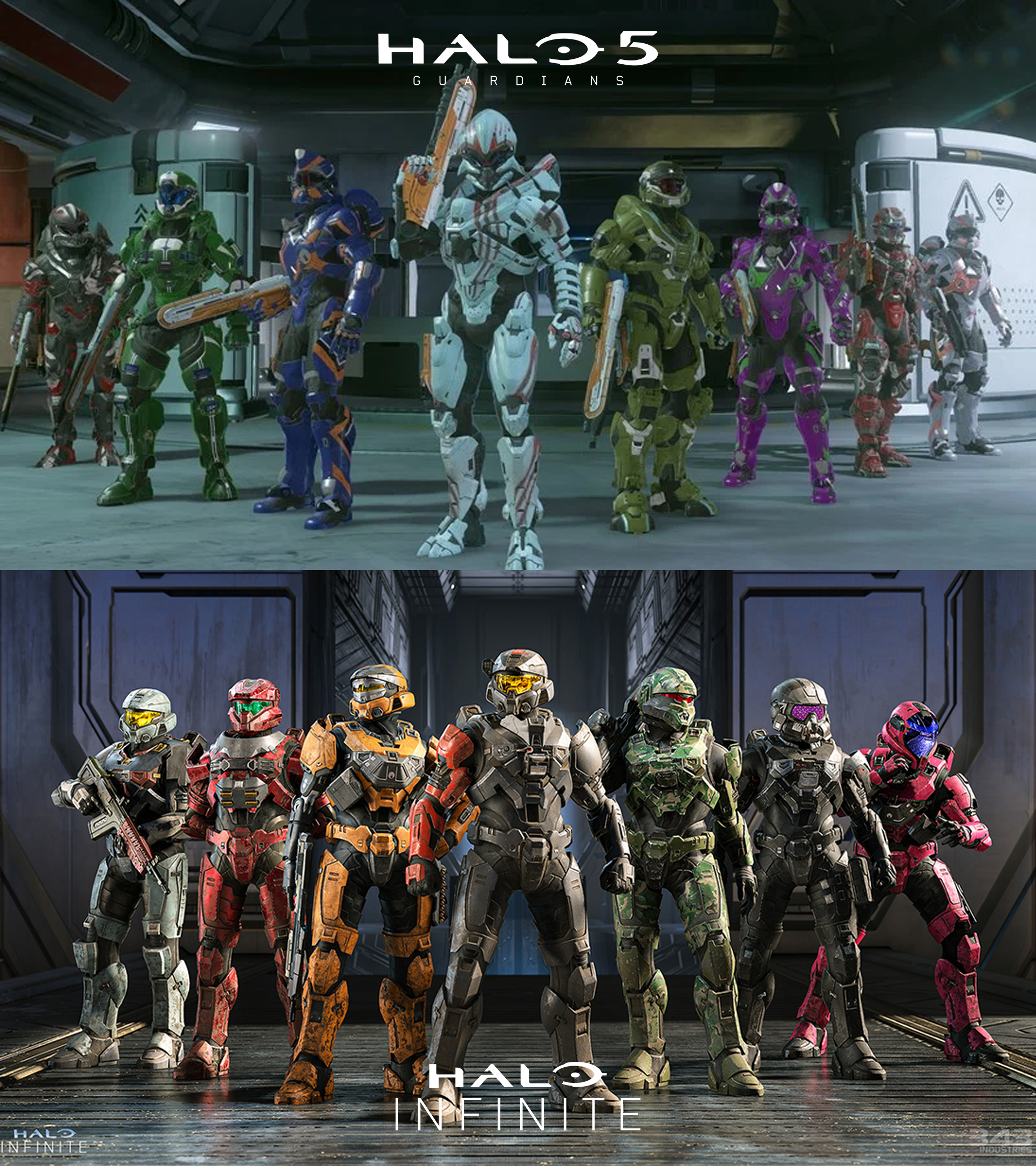 Halo Infinite vs. Halo 5 Guardians: Here's how they compare