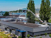 Grote brand bij bedrijf op Groote Lindt -. -..