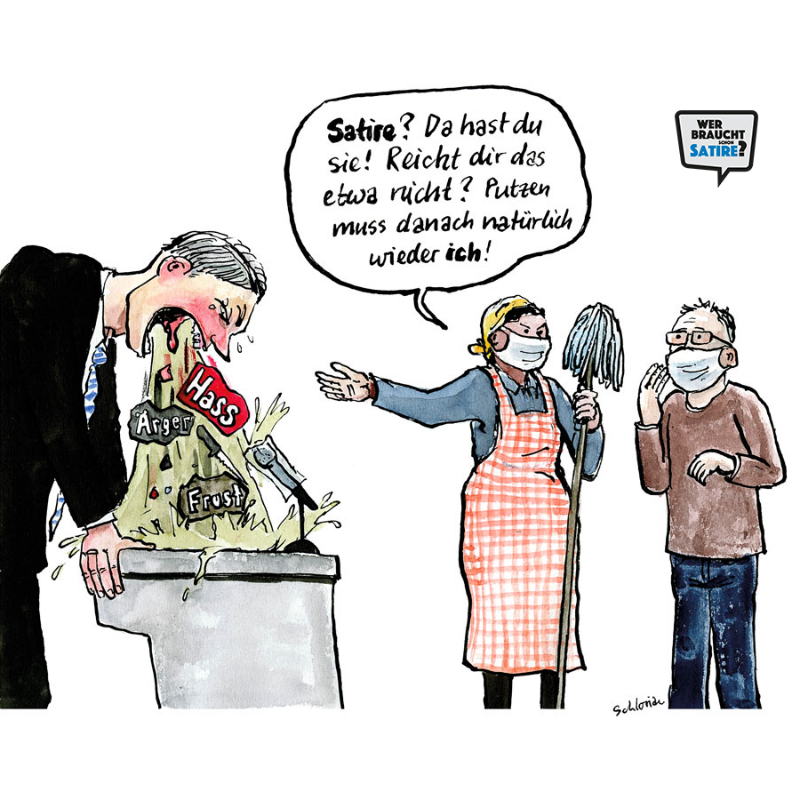 Satire_CH's tweet photo. #werbrauchtschonsatire mit @schlorian 🤮
#schlorian #schloriancartoon #schloriancartoons #putzen #übel #satire #wbss #werbrauchtschonsatire #cartoon #schweiz #satireformat #schweizermedien #pressezeichnung #zeichnung #politik #humor https://t.co/eq7zVVciwa