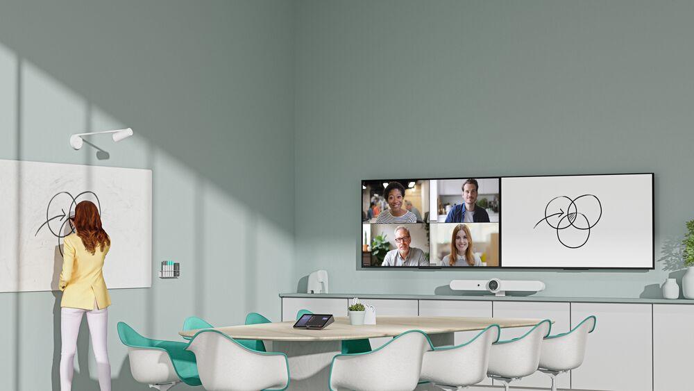 LogitechBiz's tweet image. Don’t miss our live webinar tomorrow where “Back of the Napkin” author @dan_roam will demonstrate using #LogitechScribe to improve #hybridworkplace communications through visual storytelling. Register now: bit.ly/3xlpJqN

#GetEveryoneOnBoard