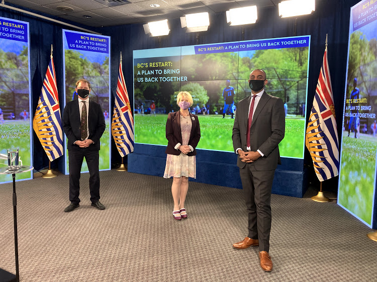 KahlonRav's tweet photo. On to Step 2! π·
Immunizations are up, & case counts are down.
B.C. has hit its targets for the next step of our #RestartPlan. ππΎ
https://t.co/2pbWRJXQw0 https://t.co/A3XXDKbw3z