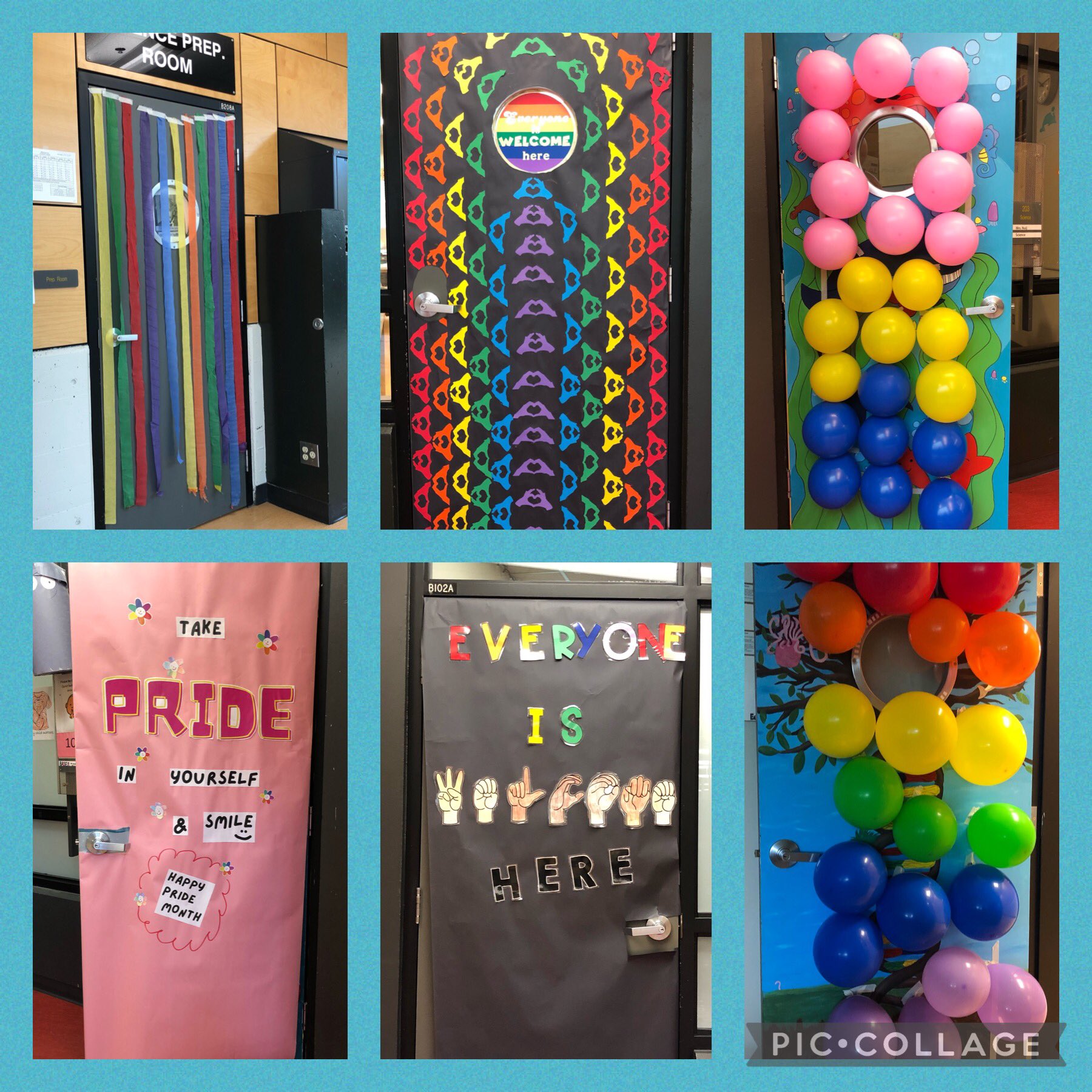 Clayton Heights Secondary on Twitter "Pride doors are starting to pop