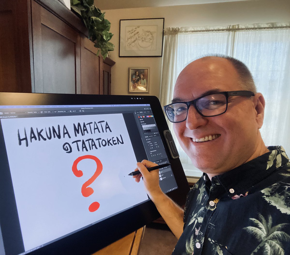 pumbaaguy1's tweet photo. It starts! Today I begin creating a mascot character for @tatatoken. Be part of the process in creating this character! I’ll post as I make progress and you tell us what you think. #comingsoon #hakunamatata #mascot #characterdesign #Cryptoart https://t.co/ClJ9d0lmIr